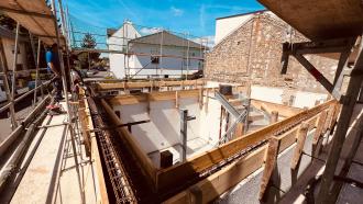 Beton transportieren und einbringen