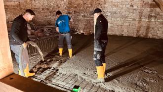 Beton transportieren und einbringen