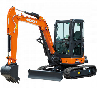 Hitachi ZX 38 U-5 Minibagger 