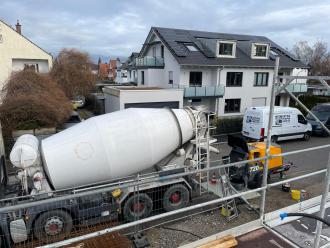 Schlauchpumpe für Beton