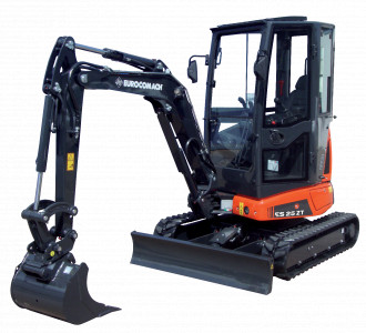 Eurocomach ES 25 ZT Kurzheckbagger Münster