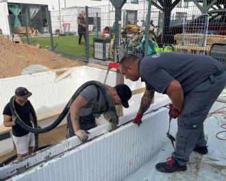 Beton-Schlauchpumpe