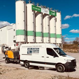 Anhänger-Betonpumpe Putzmeister P 720