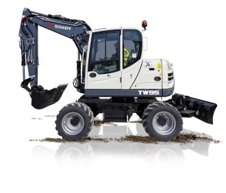 YANMAR TW95 - Mobilbagger 8,4t Trier
