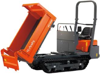 KUBOTA KC120 - Kettendumper 1t Trier