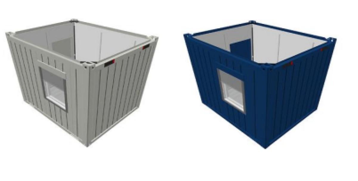 BÜRO- /MANNSCHAFTSCONTAINER BM10'