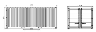 Lagercontainer LC20'