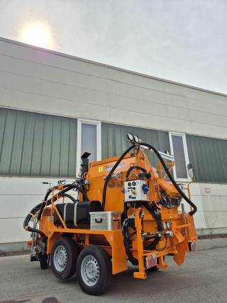 Vergusskocher - Bitumenkocher - Kantenspritze - schäfer-technic LS 500 F-KA