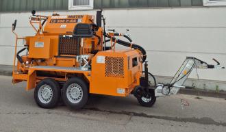 Vergusskocher - Bitumenkocher - Kantenspritze - schäfer-technic LS 500 F-KA