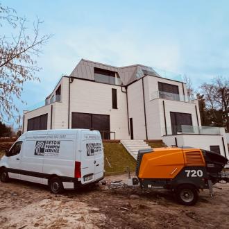 Anhänger-Betonpumpe Putzmeister P 720 
