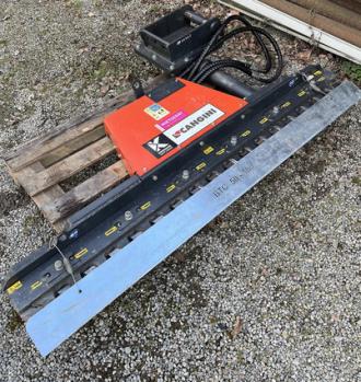 Astschere Cangini TR 50 mit Schnellwechsler MS03 
