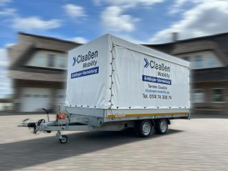 Anhänger Pritsche Plane 3500KG Zulassung 