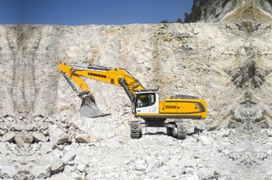 Liebherr R 966 mieten