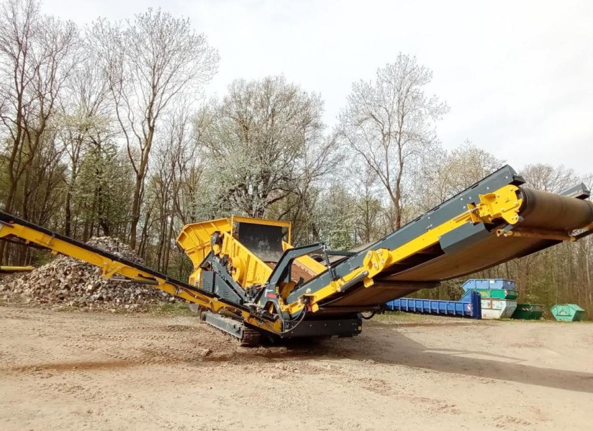 Keestrack K6 - Schwerlast-Siebanlage