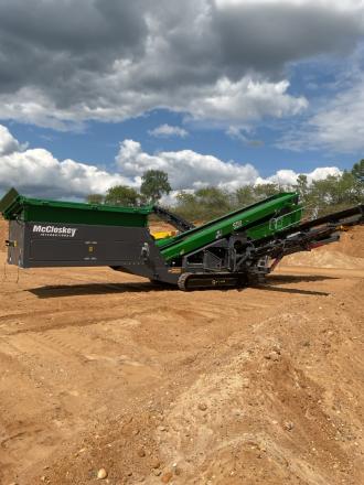 McCloskey S110 - Siebanlage