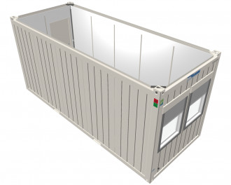 Wohncontainer 20'" Containex 