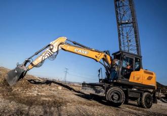 Case WX160E Mobilbagger  18t Oilquick OQ70-55 Gelsenkirchen