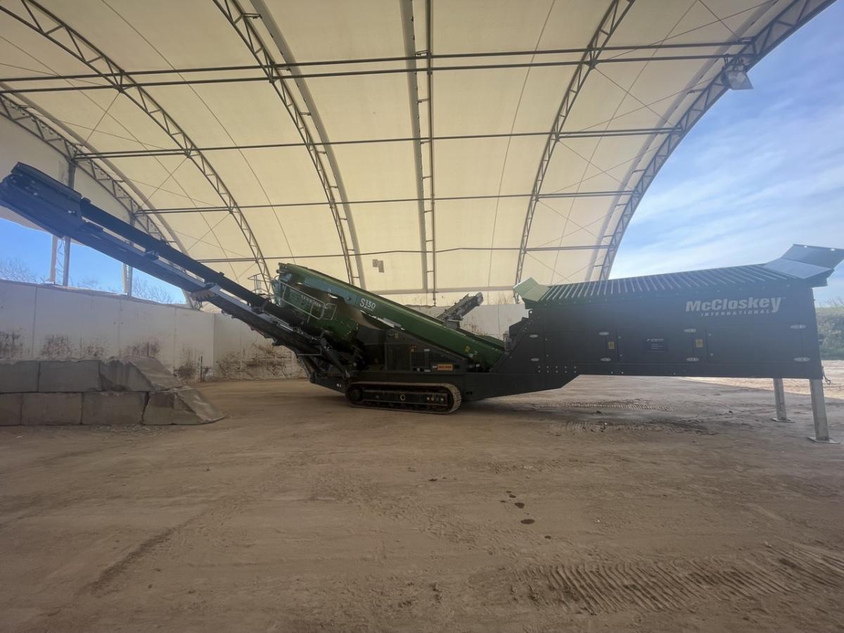 McCloskey S130 - Sandsiebanlage