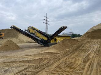 Keestrack C4h - Siebanlage