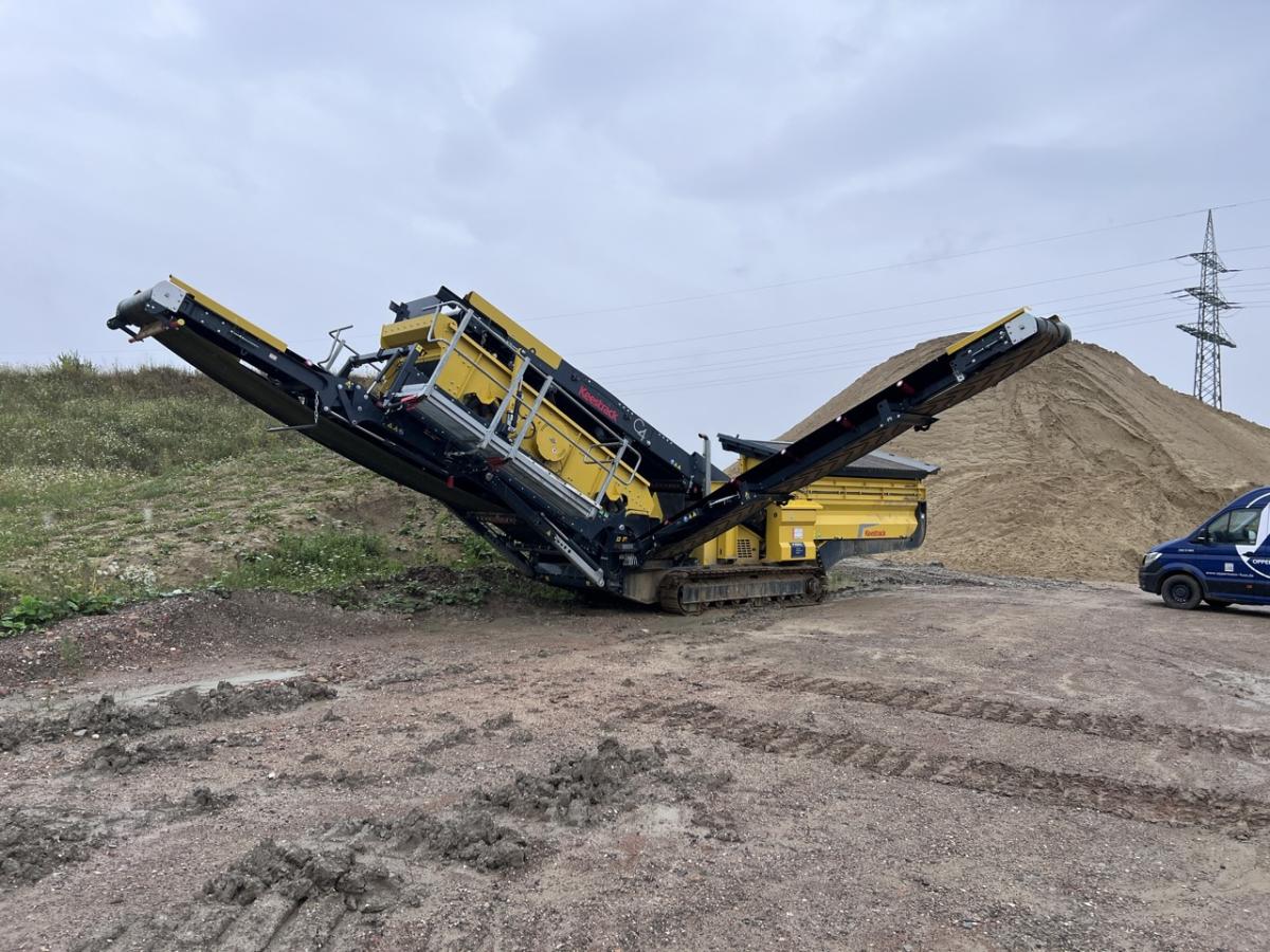 Keestrack C4h - Siebanlage