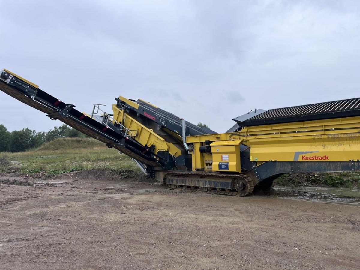 Keestrack C4h - Siebanlage