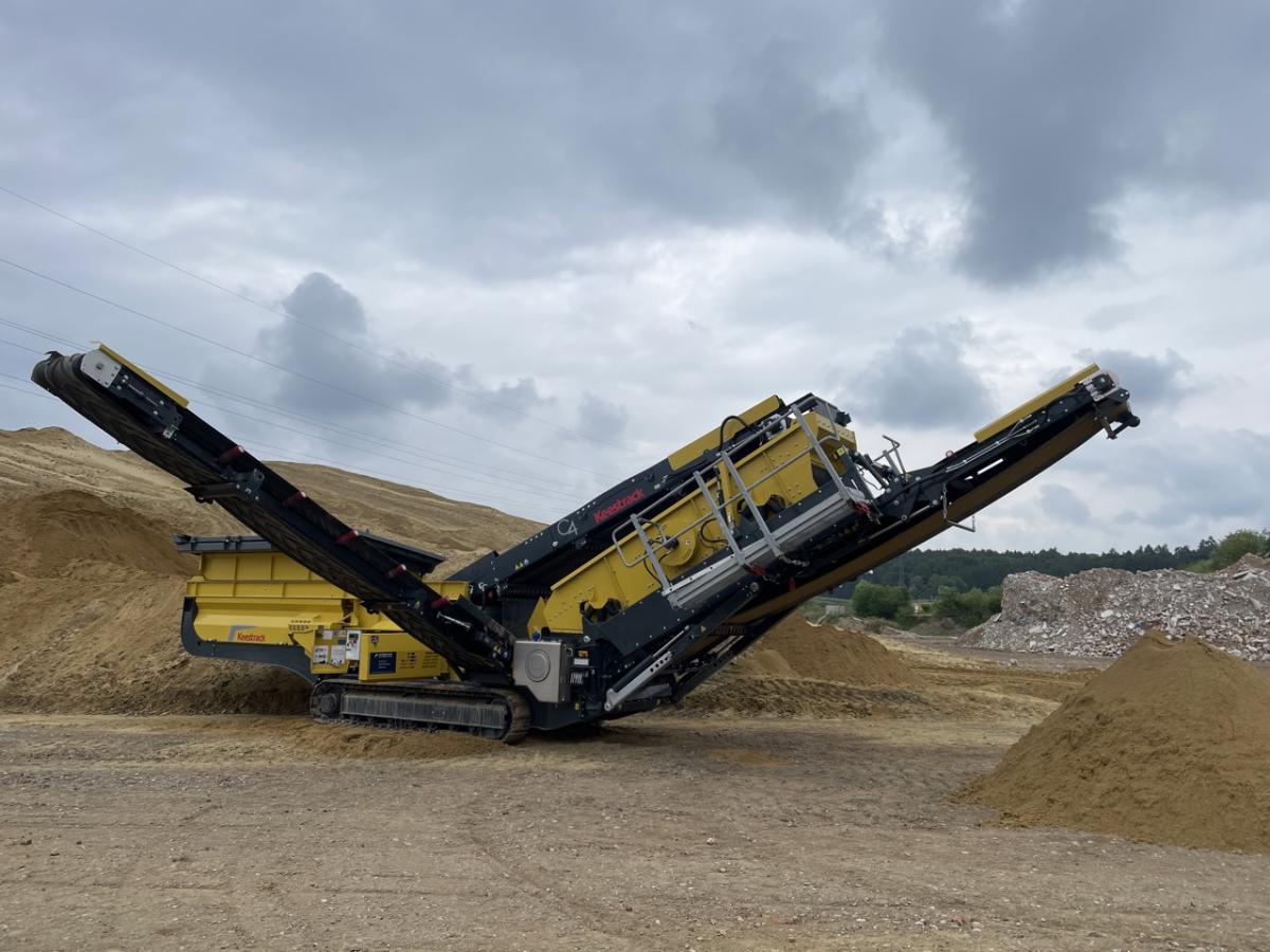 Keestrack C4h - Siebanlage