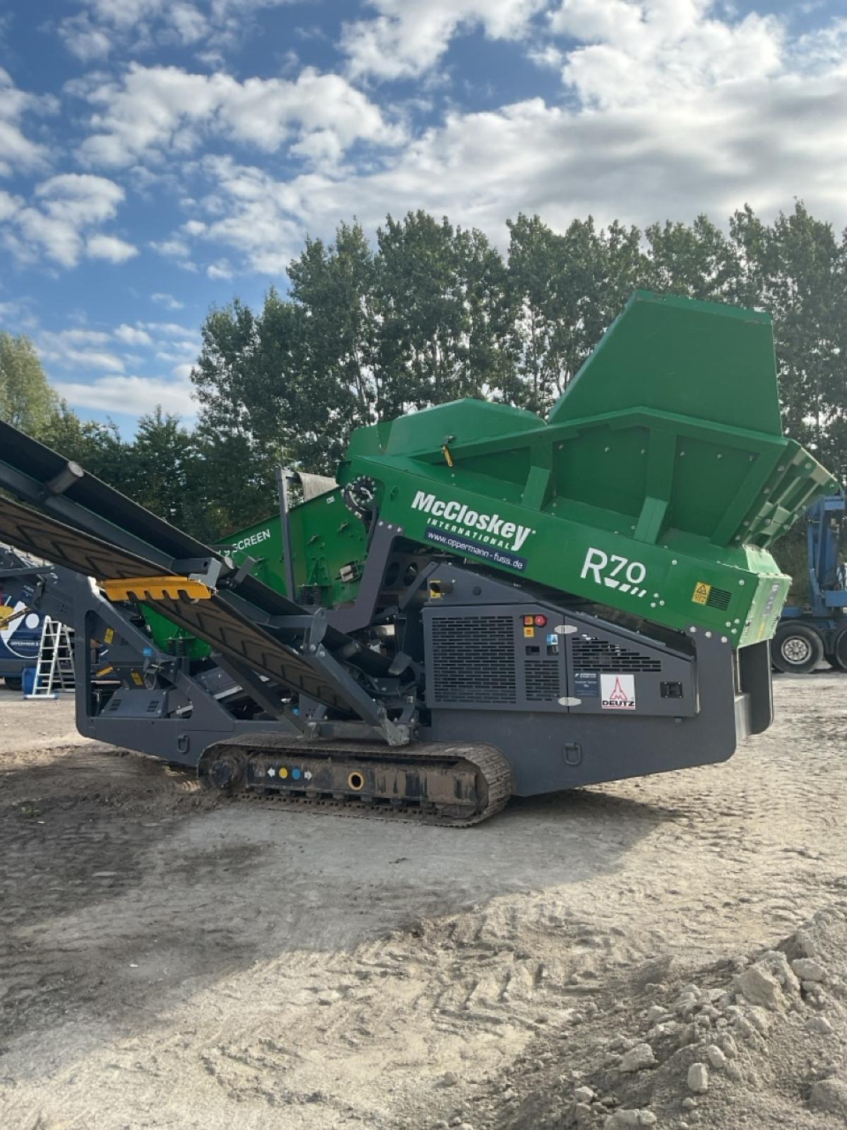 McCloskey R70 - Siebanlage