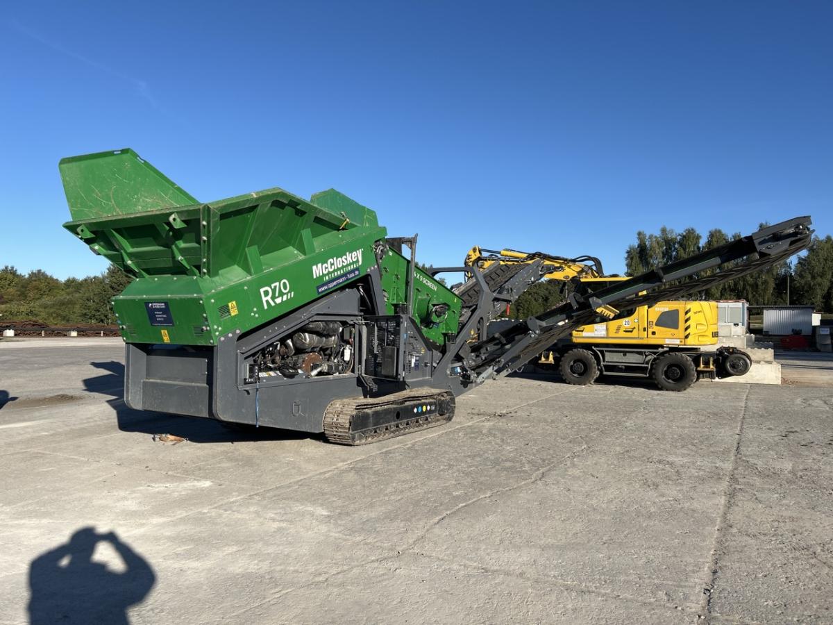 McCloskey R70 - Siebanlage