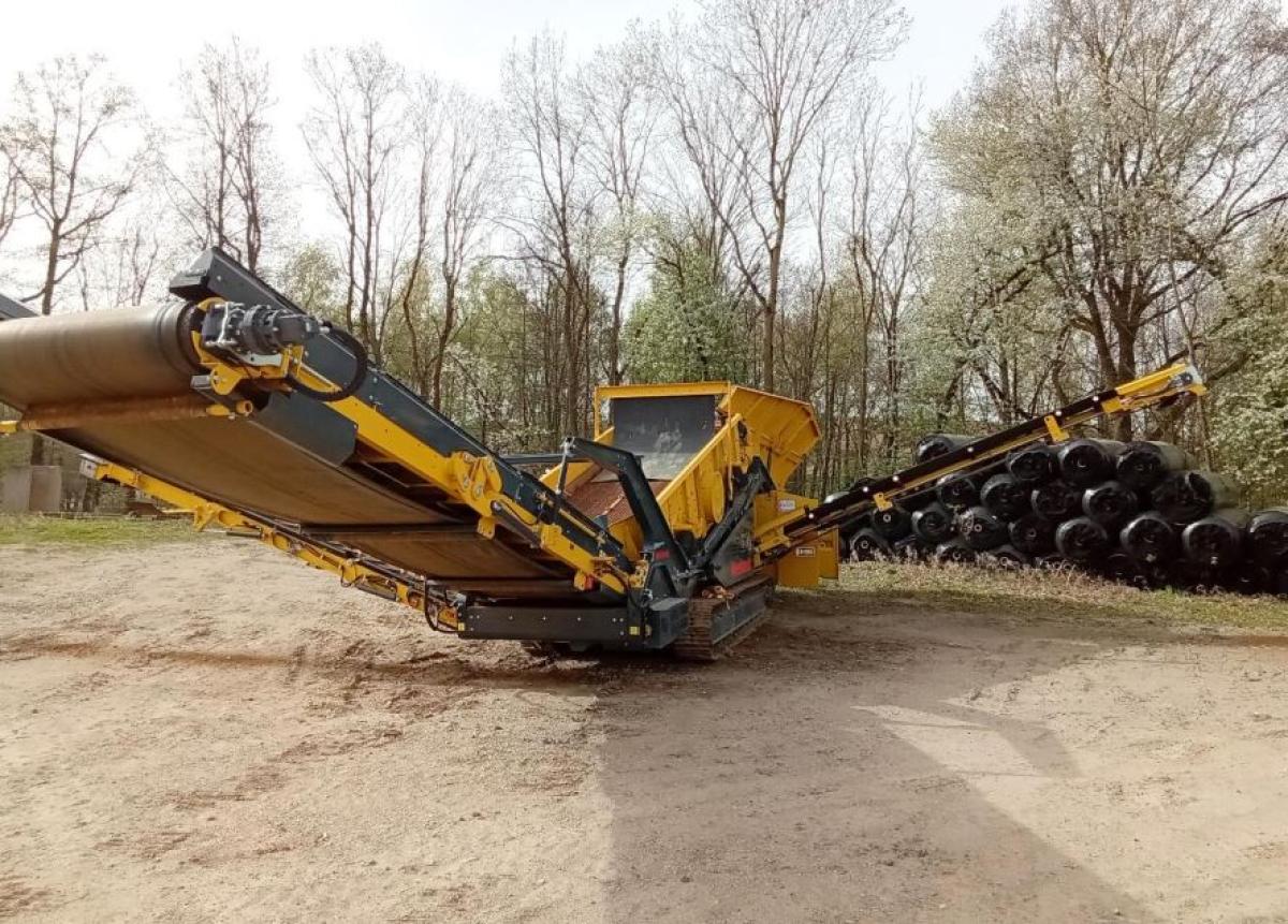 Keestrack K6 - Schwerlast-Siebanlage