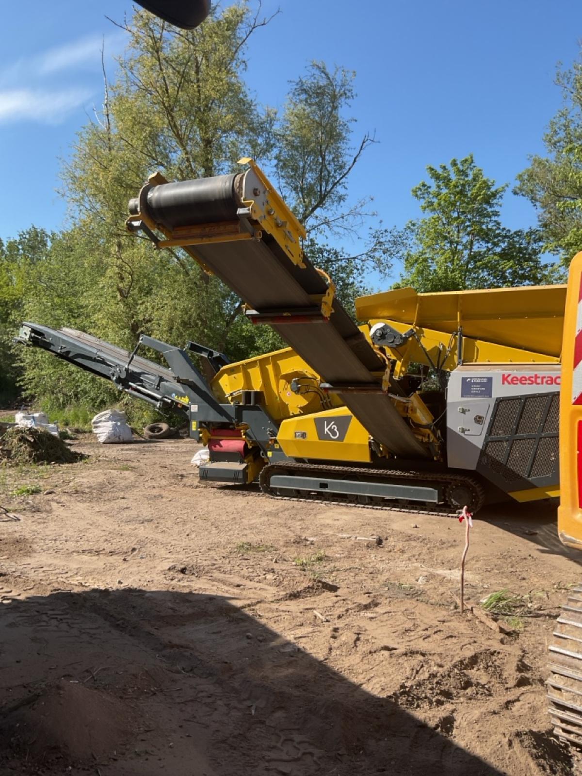 Keestrack K3 Schwerlastsiebanlage