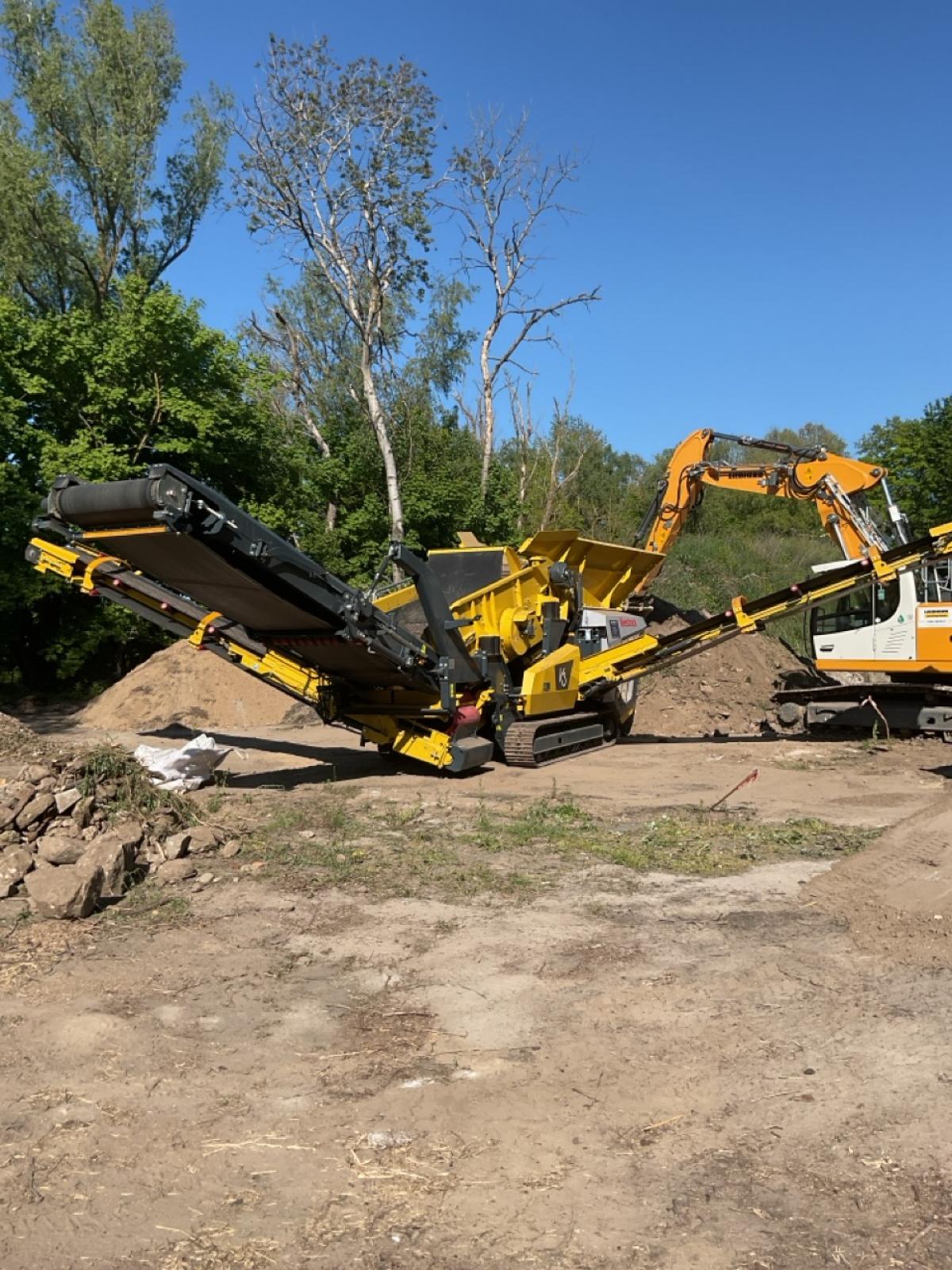 Keestrack K3 Schwerlastsiebanlage