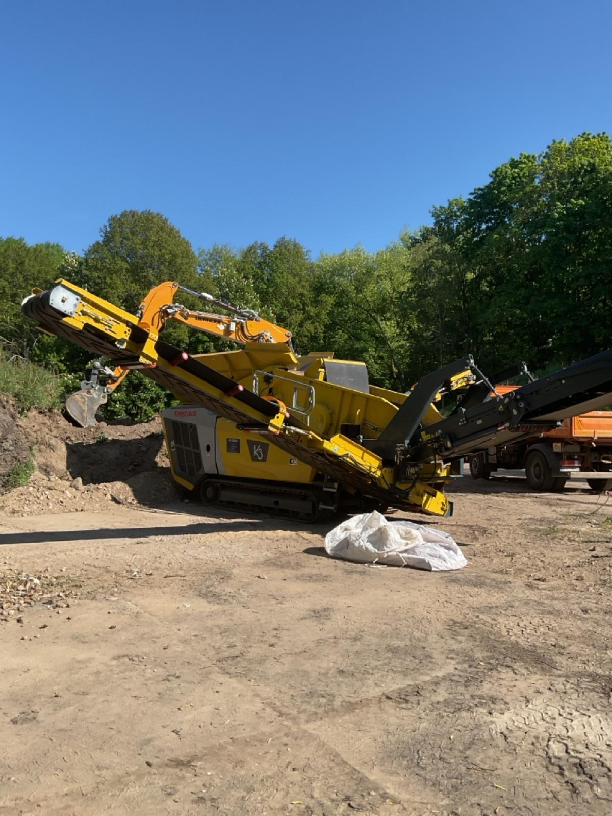 Keestrack K3 Schwerlastsiebanlage
