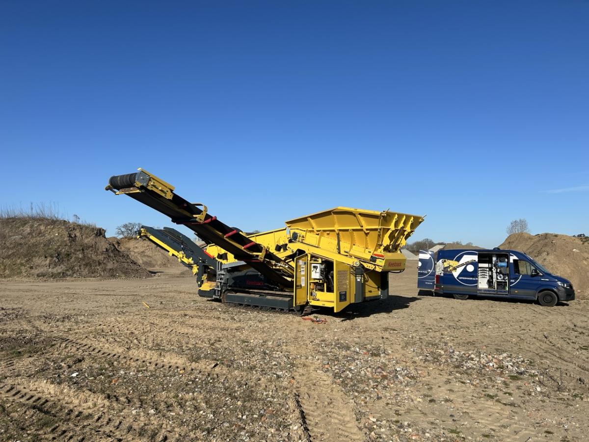 KEESTRACK K4 - Schwerlastsiebanlage