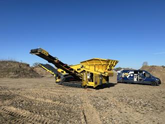 KEESTRACK K4 - Schwerlastsiebanlage Borken (Hessen)