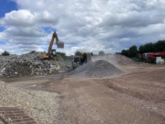 KEESTRACK R3 - Prallbrechanlage