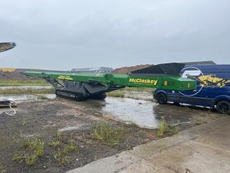 McCloskey TS4080 - Haldenband