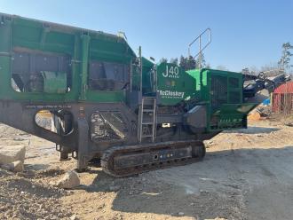 McCloskey J40v2 - Backenbrechanlage