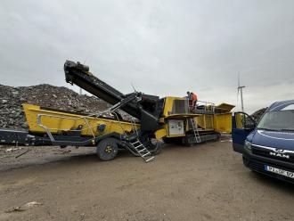 Keestrack R5e - Prallbrechanlage