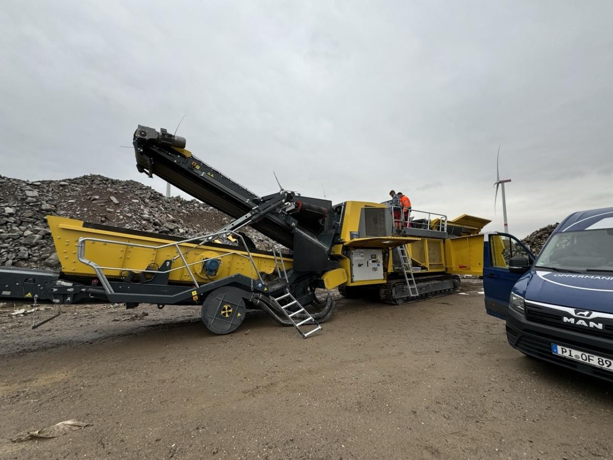 Keestrack R5e - Prallbrechanlage