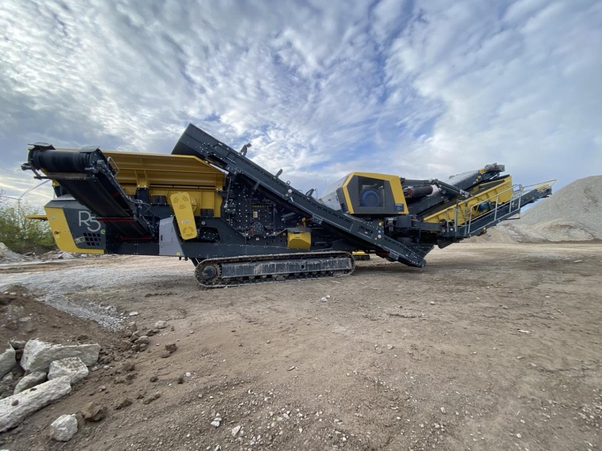 Keestrack R5e - Prallbrechanlage