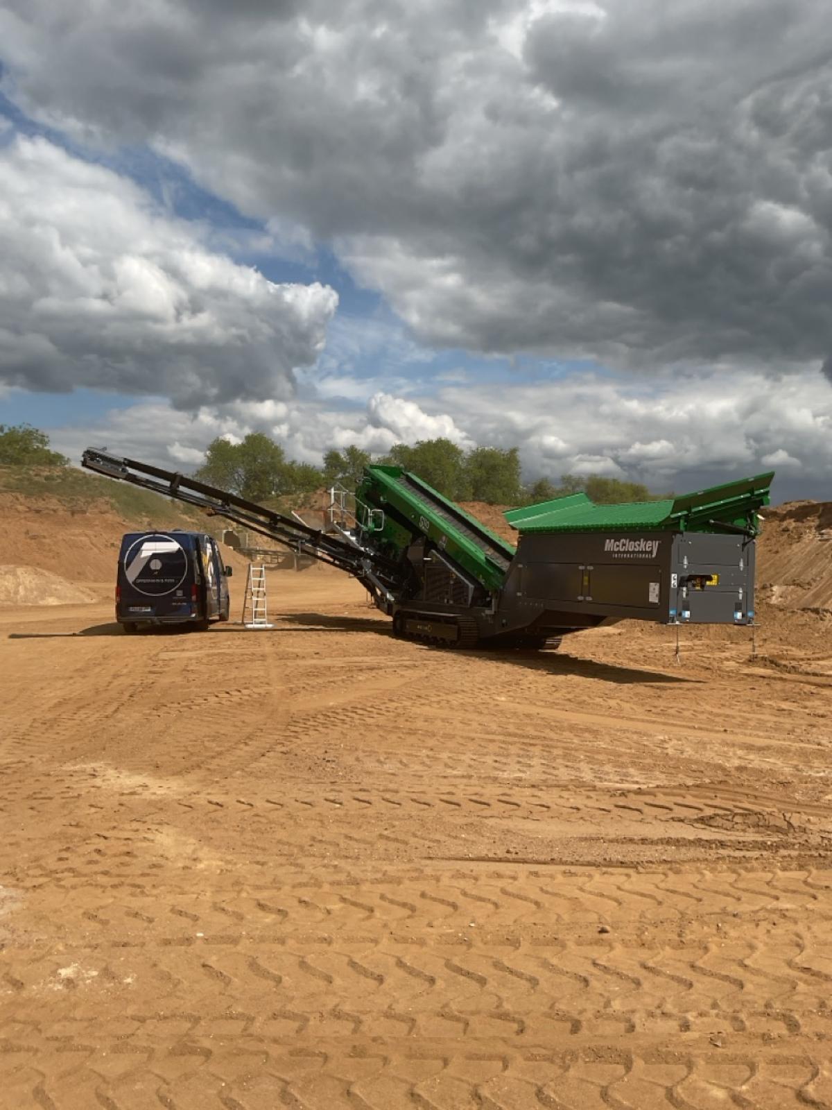 McCloskey S110 - Siebanlage