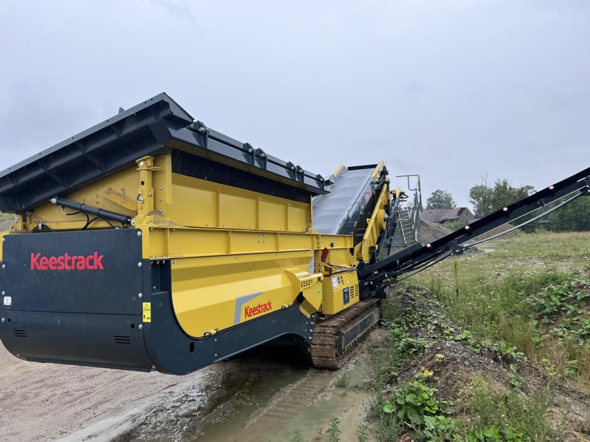 Keestrack C4h - Siebanlage