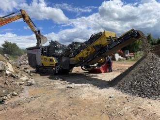 KEESTRACK R3 - Prallbrechanlage Reutlingen