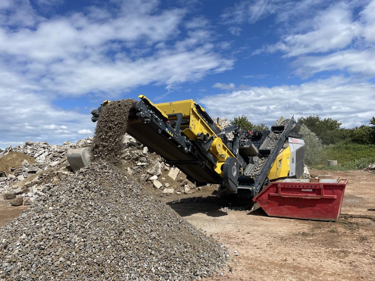 KEESTRACK R3 - Prallbrechanlage