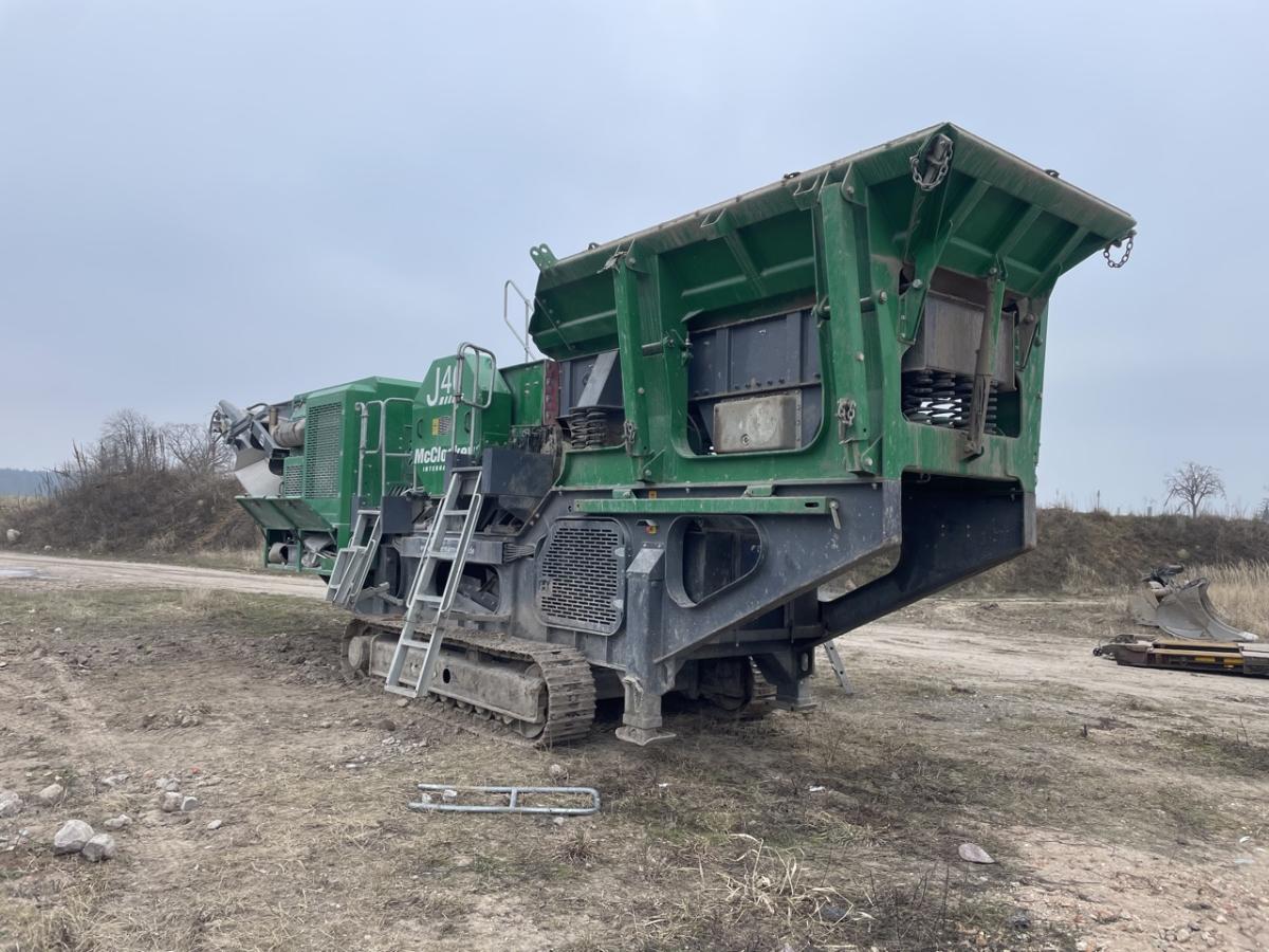 McCloskey J40v2 - Backenbrechanlage