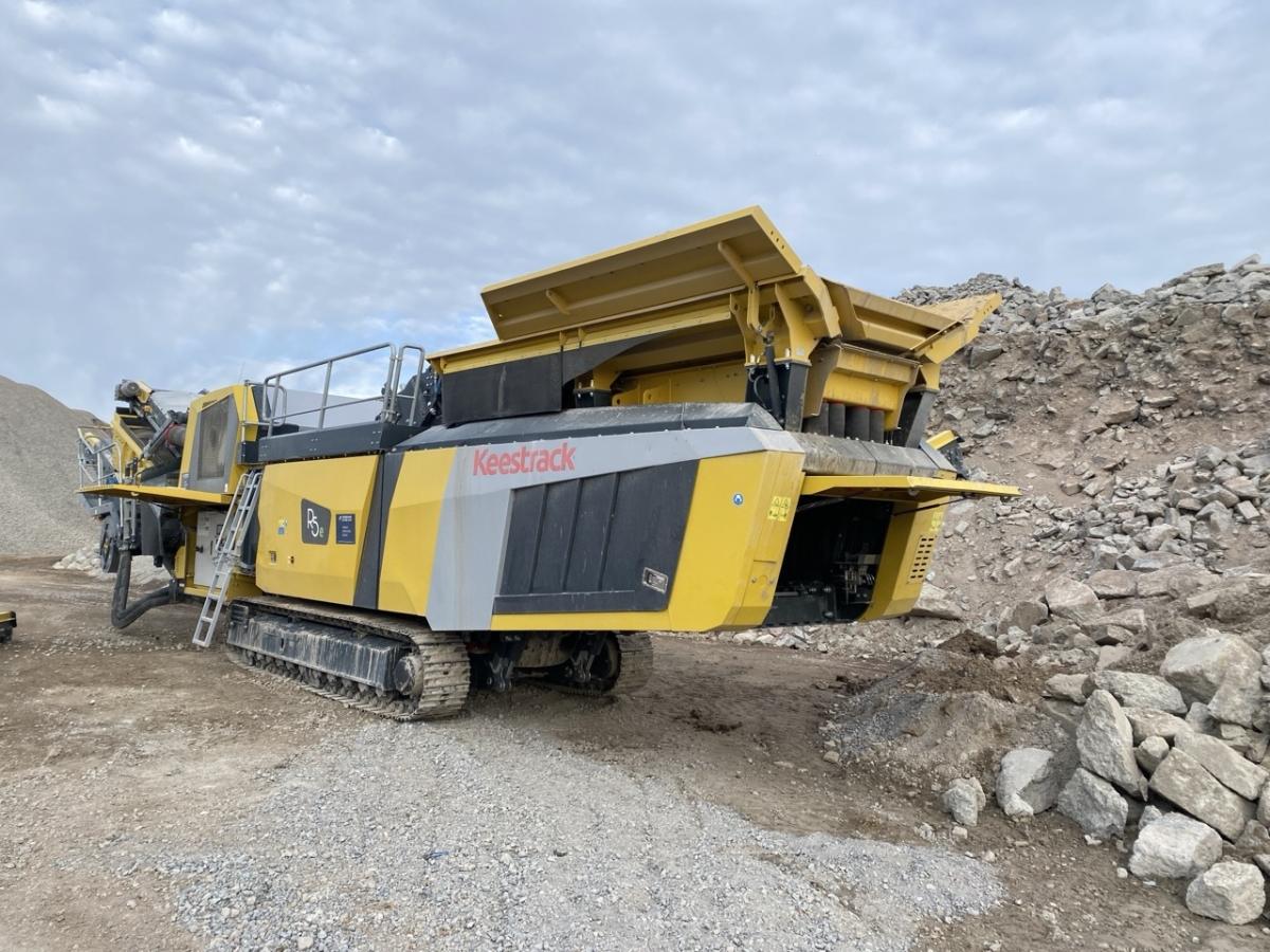 Keestrack R5e - Prallbrechanlage