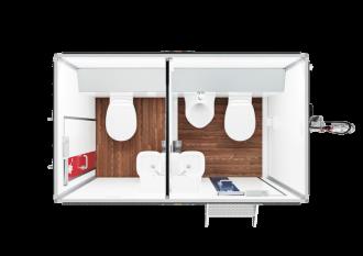 TOI® ECO WC-Trailer S Toilettenwagen