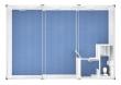 Trioanlage mit Windfang, WC und Dusche - 20 ft - 6 x 9 m Duo- & Trioanlagen