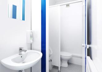 BASIC LINE WC D/H 10 ft Toilettencontainer Damen und Herren