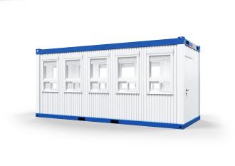 Kasse-/Pförtnercontainer 20 ft Raum- & Bürocontainer